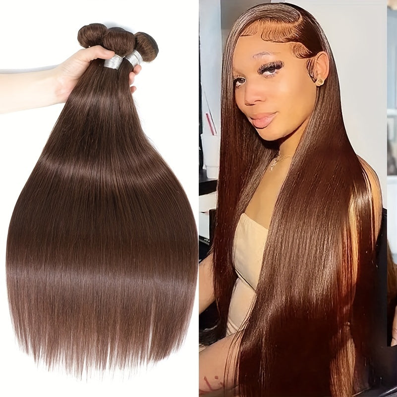 3 Bundles Brazilian Remy Human Hair Weave Extensions