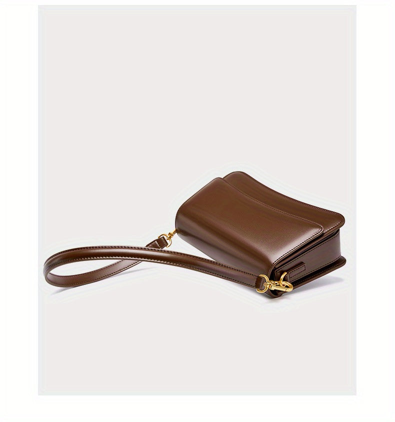 New Leather Bag High Quality Leather Single Shoulder Crossbody Shoulder Bag, 2025 New Versatile Underarm Bag for Women