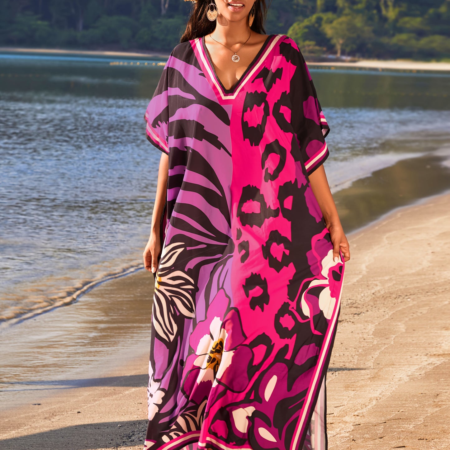 Double Sided Women's Traditional Middle Eastern Dress