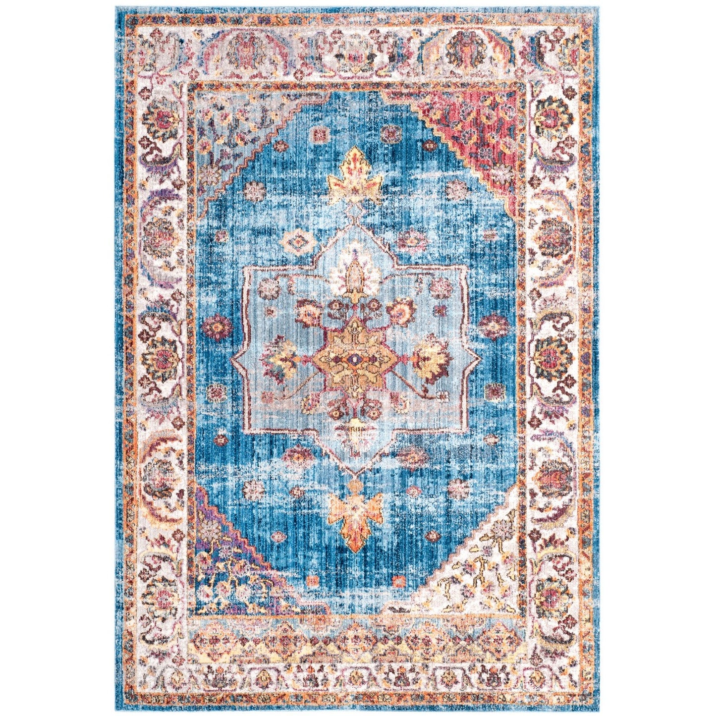 Indoor Power Loomed Easy Care Area Rug/Carpet For Home Decor Rug for Living Room, Bedroom, Dining Room, Home Office, Basement