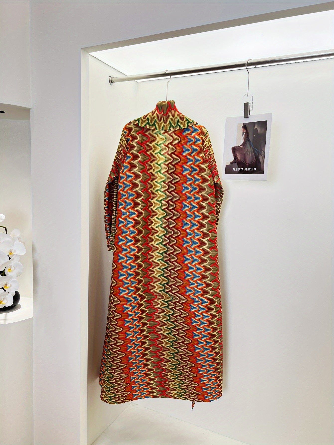 2025 Spring/Summer New Miyake Wrinkled Art Islamic Emirati Abaya Dress Muslim Loose Large Size Breathable