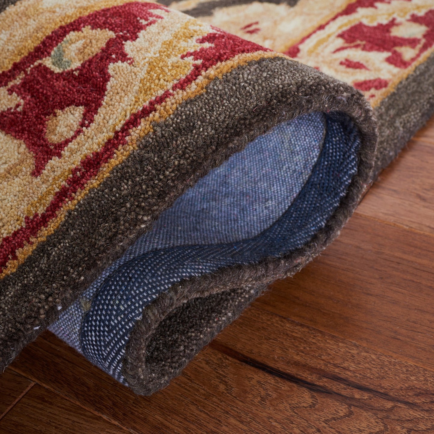 Collection AN548 Indoor Hand Made Oriental Traditional Style Easy Care Area Rug For Home Decor Rug for Living Room, Bedroom, Dining Room, Home Office, Basement