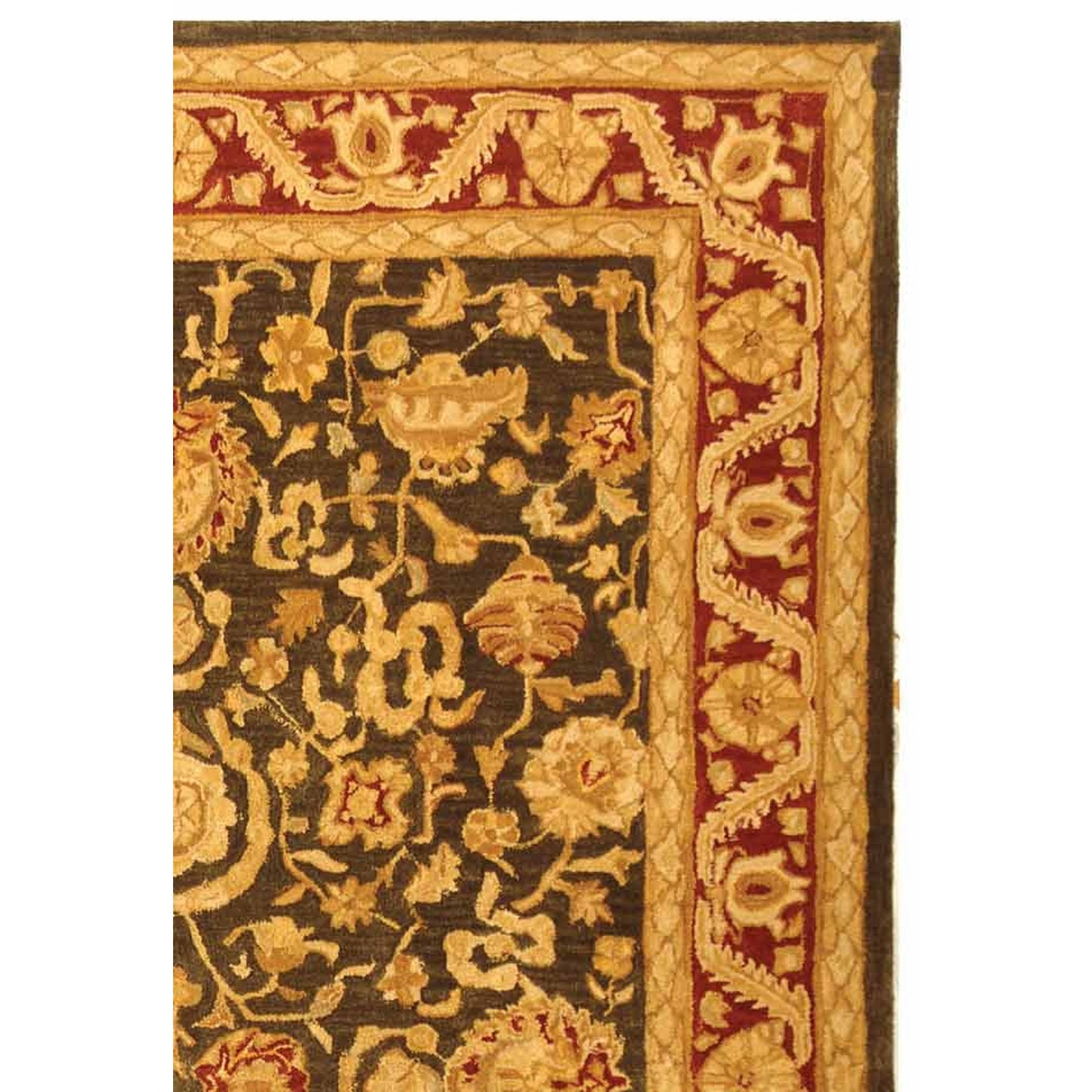 Collection AN548 Indoor Hand Made Oriental Traditional Style Easy Care Area Rug For Home Decor Rug for Living Room, Bedroom, Dining Room, Home Office, Basement