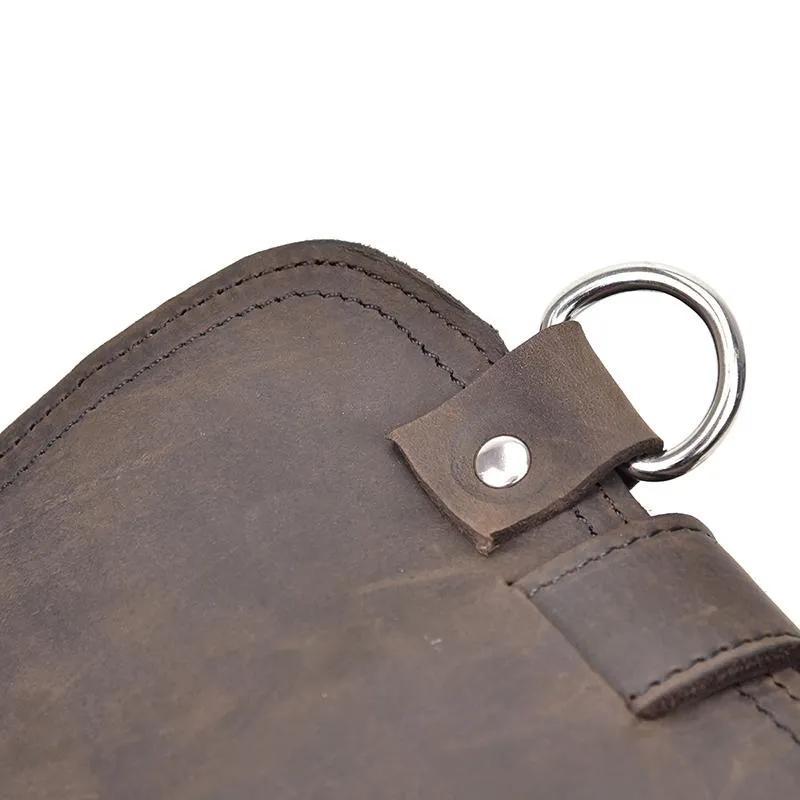 The Gustav Messenger Bag | Large Capacity Vintage Synthetic Leather Backpack for Men with Multiple Compartments