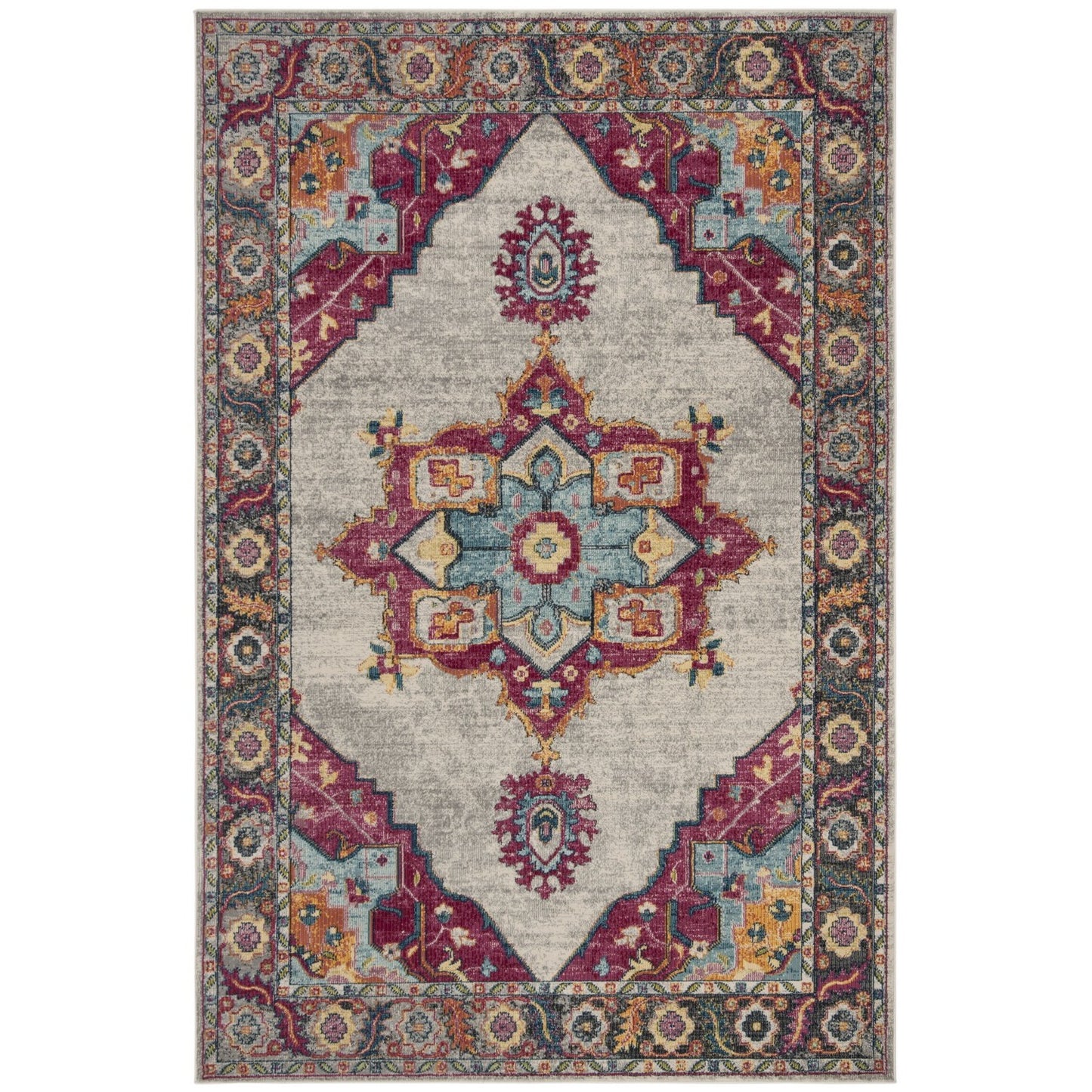 Indoor Power Loomed Easy Care Area Rug, Runner For Home Decor Rug for Living Room, Bedroom, Dining Room, Home Office, Basement
