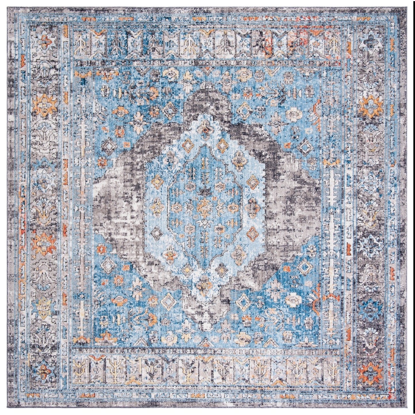 Collection BTL366 Traditional Indoor Power Loomed Easy Care Area Rug For Home Decor Rug for Living Room, Bedroom, Dining Room, Home Office, Basement