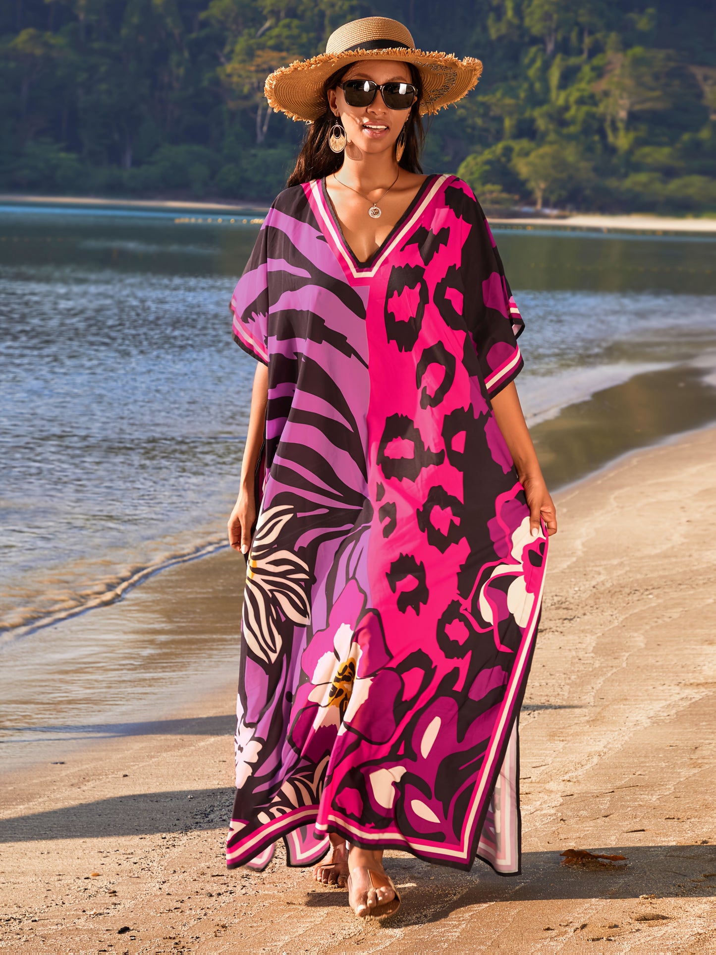 Double Sided Women's Traditional Middle Eastern Dress