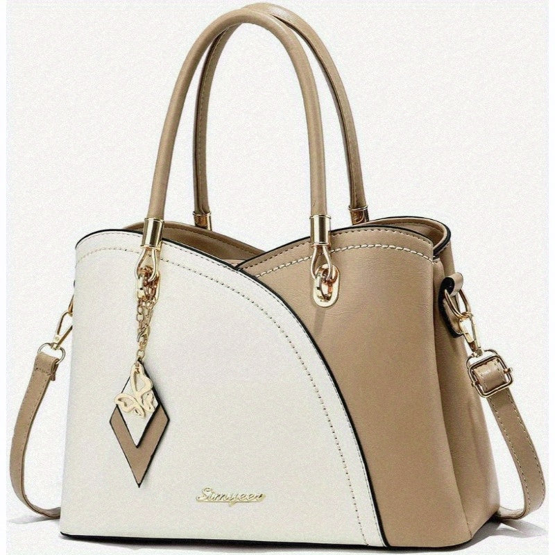 Leather Bag and Handbags Top Handle Satchel Shoulder Bags Messenger Tote Bag for Ladies