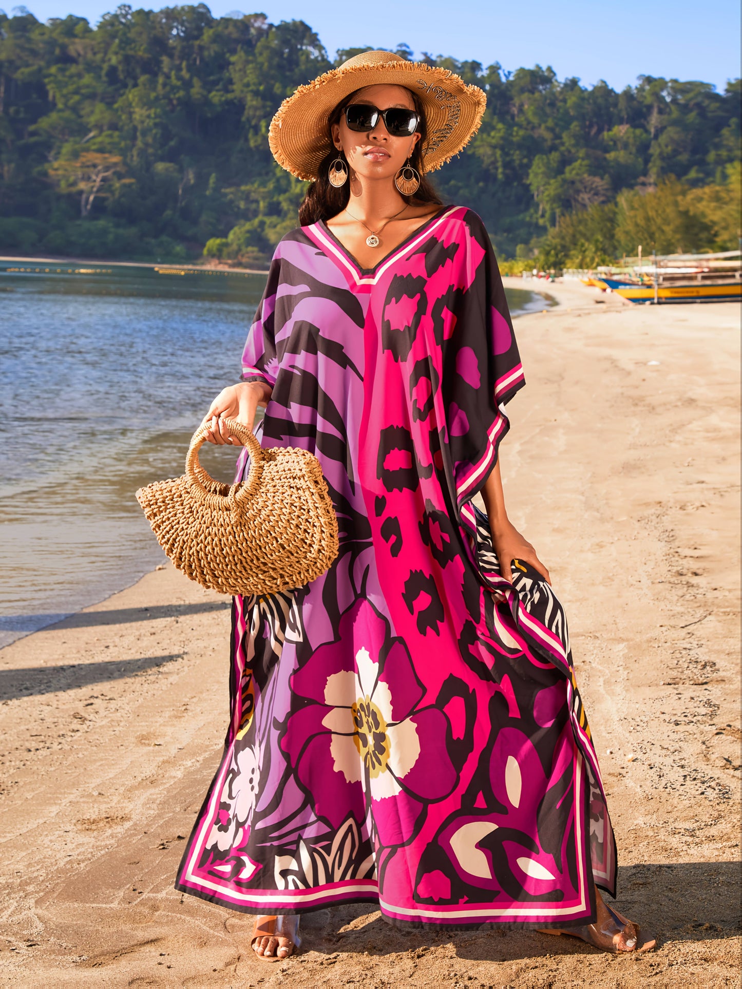 Double Sided Women's Traditional Middle Eastern Dress