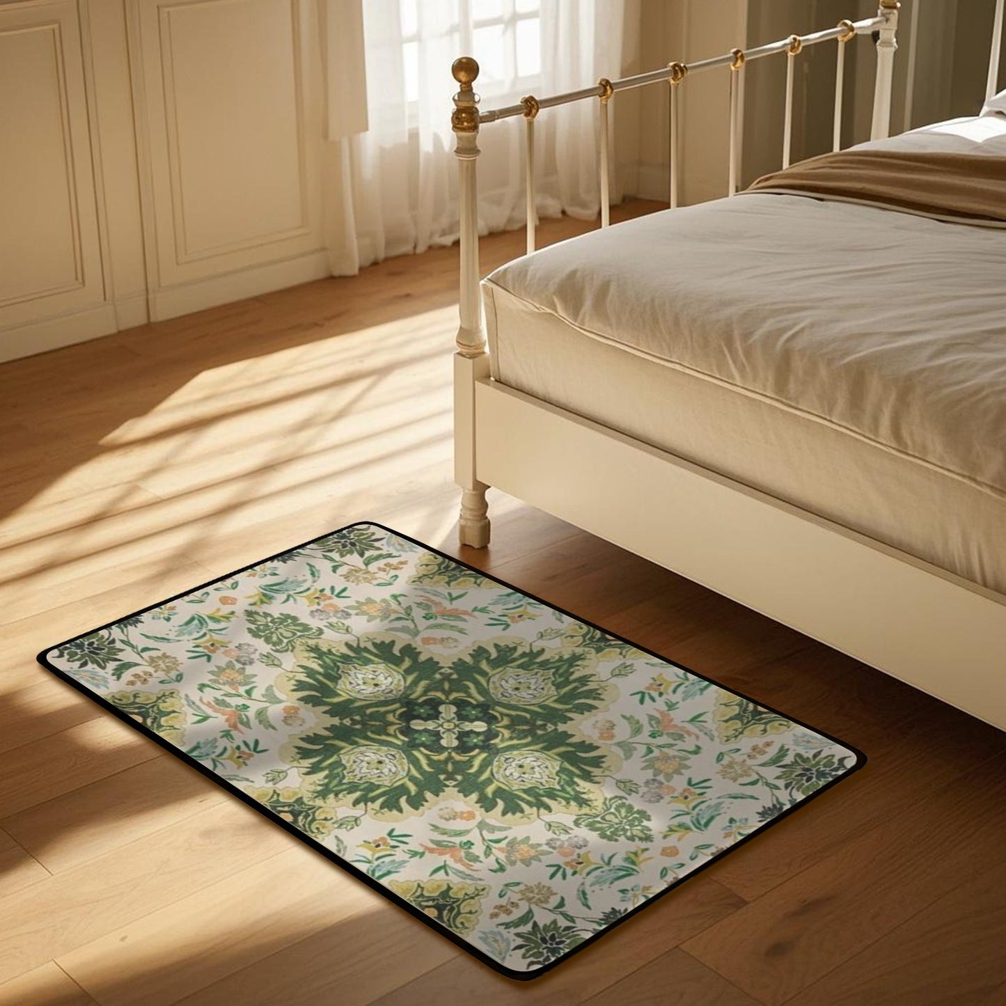 Machine Washable Carpet, Floor Carpets and Protectants, Non-Slip, Fade Resistant, Flannel Area Mat, sqm Polyester, Lightweight Rugs for Entryway, Hallway, Kitchen and Corridor, Bedroom Office, Living Room