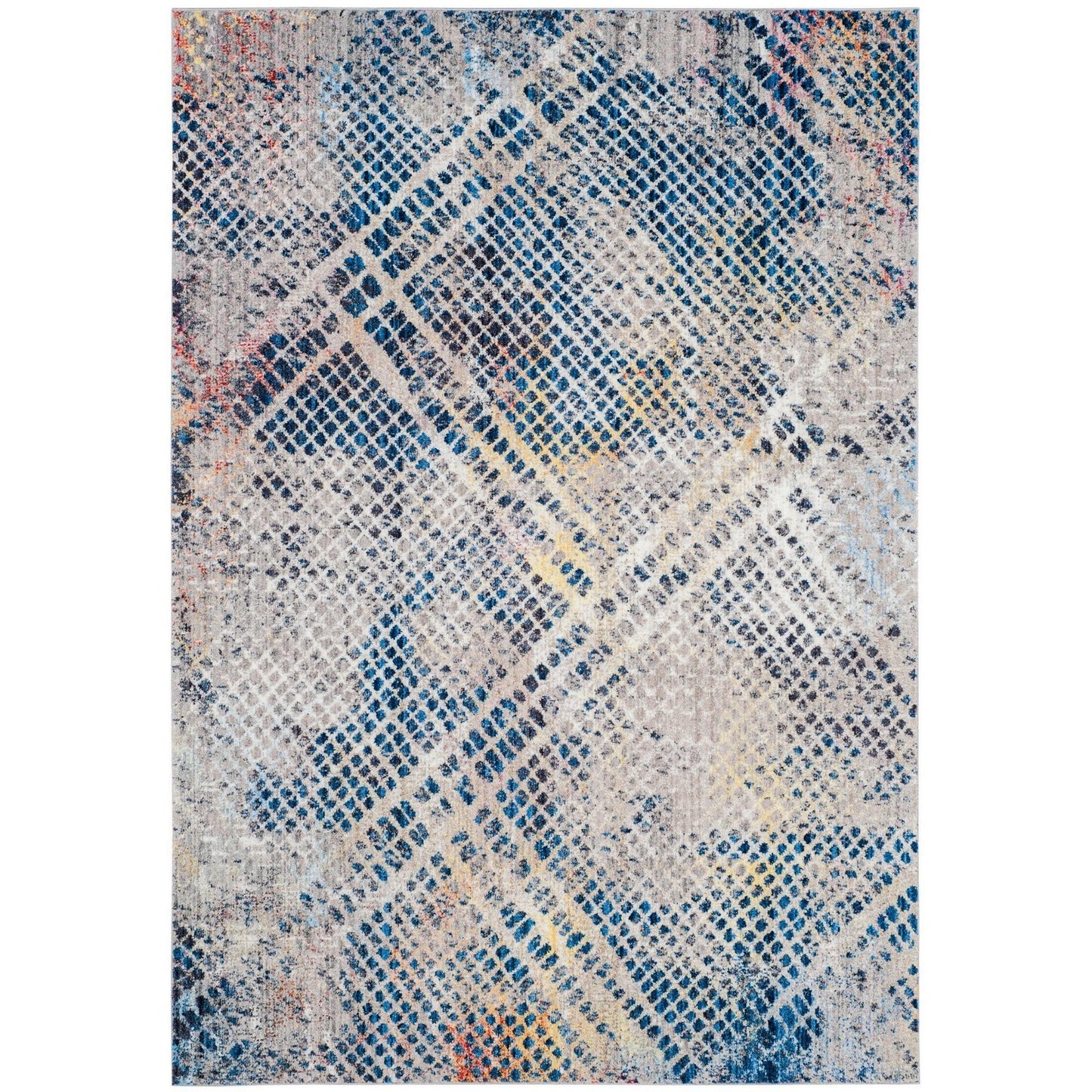 Indoor Power Loomed Easy Care Area Rug For Home Decor Rug for Living Room, Bedroom, Dining Room, Home Office, Basement