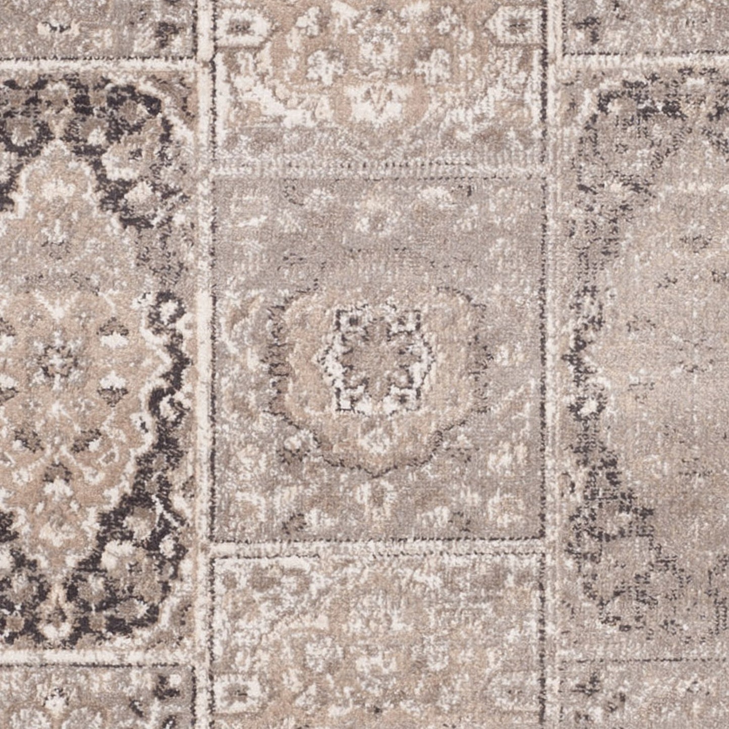 Vintage Collection VTG127 Non-Slip Indoor Power Loomed Easy Care Area Medium Rug For Home Decor Rug for Living Room, Bedroom,Turkish Carpet, Dining Room, Home Office, Basement