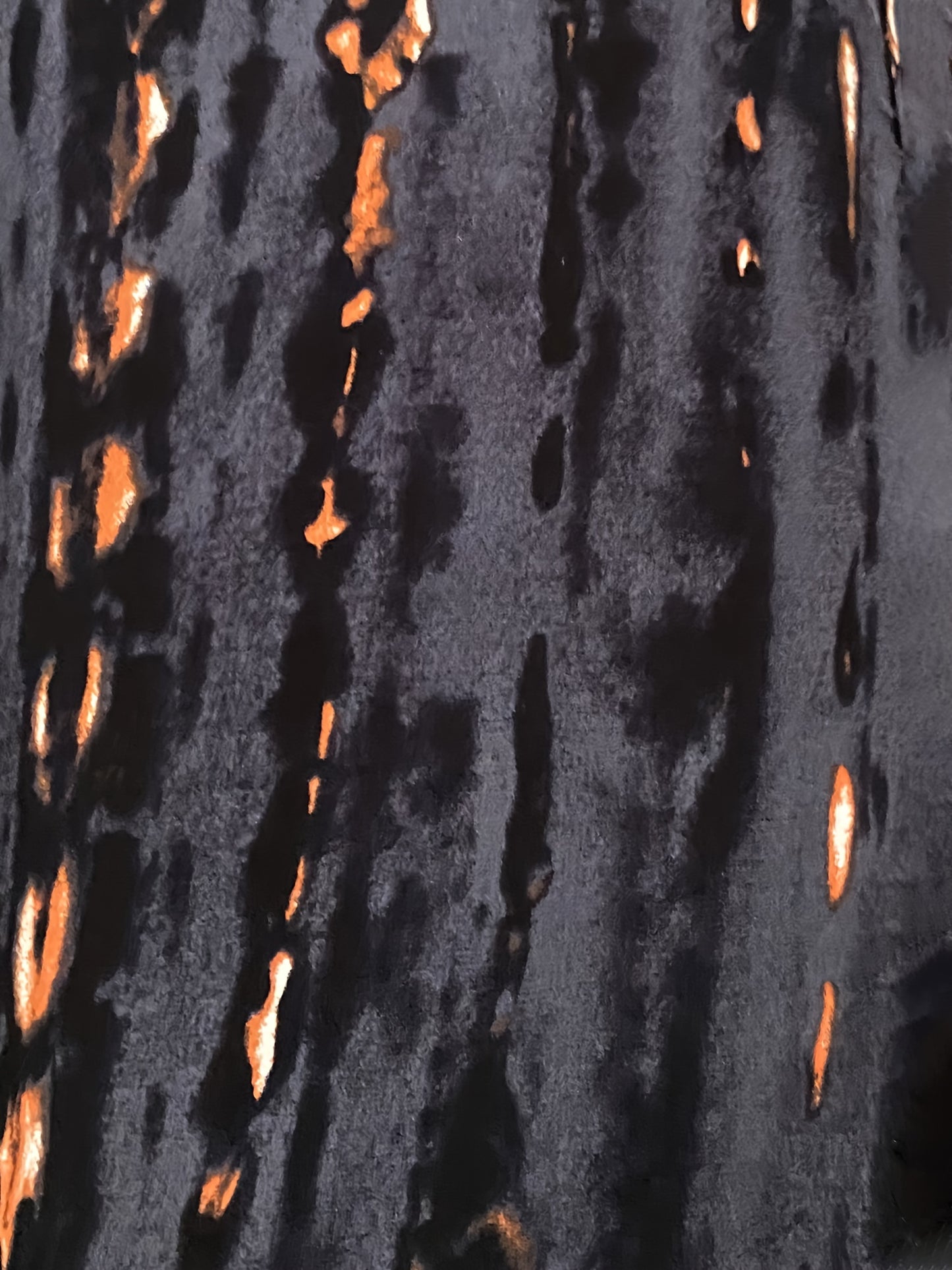 Plus Size Tie Dye Pattern Kaftan Abaya, Casual V Neck Batwing Sleeve Slit Dress, Women's Plus Size Clothing