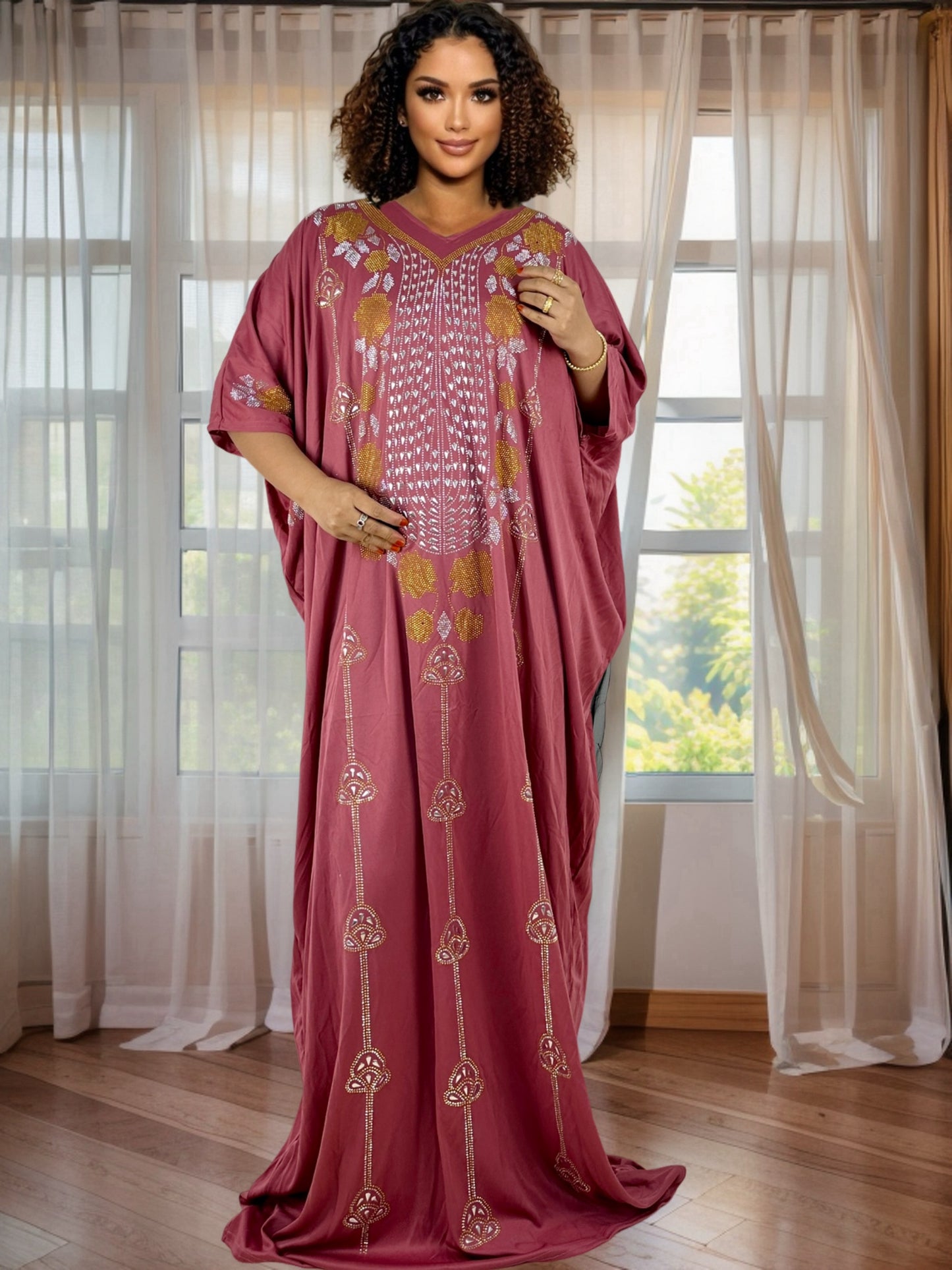 Oversized Long Arabic Abaya for Lady