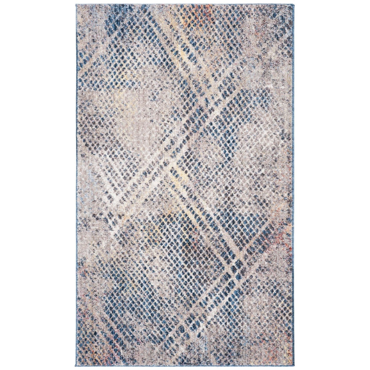 Indoor Power Loomed Easy Care Area Rug For Home Decor Rug for Living Room, Bedroom, Dining Room, Home Office, Basement