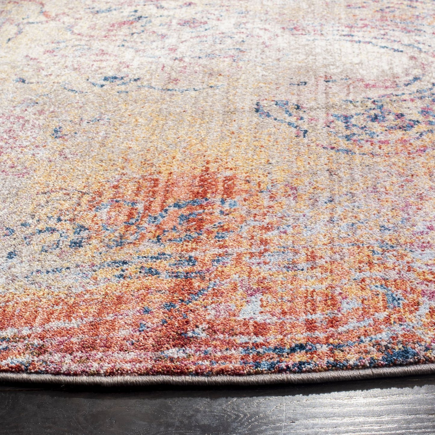 Monray Collection MNY646 Indoor Power Loomed Easy Care Area Rug For Home Decor Rug for Living Room, Bedroom, Dining Room, Home Office, Basement