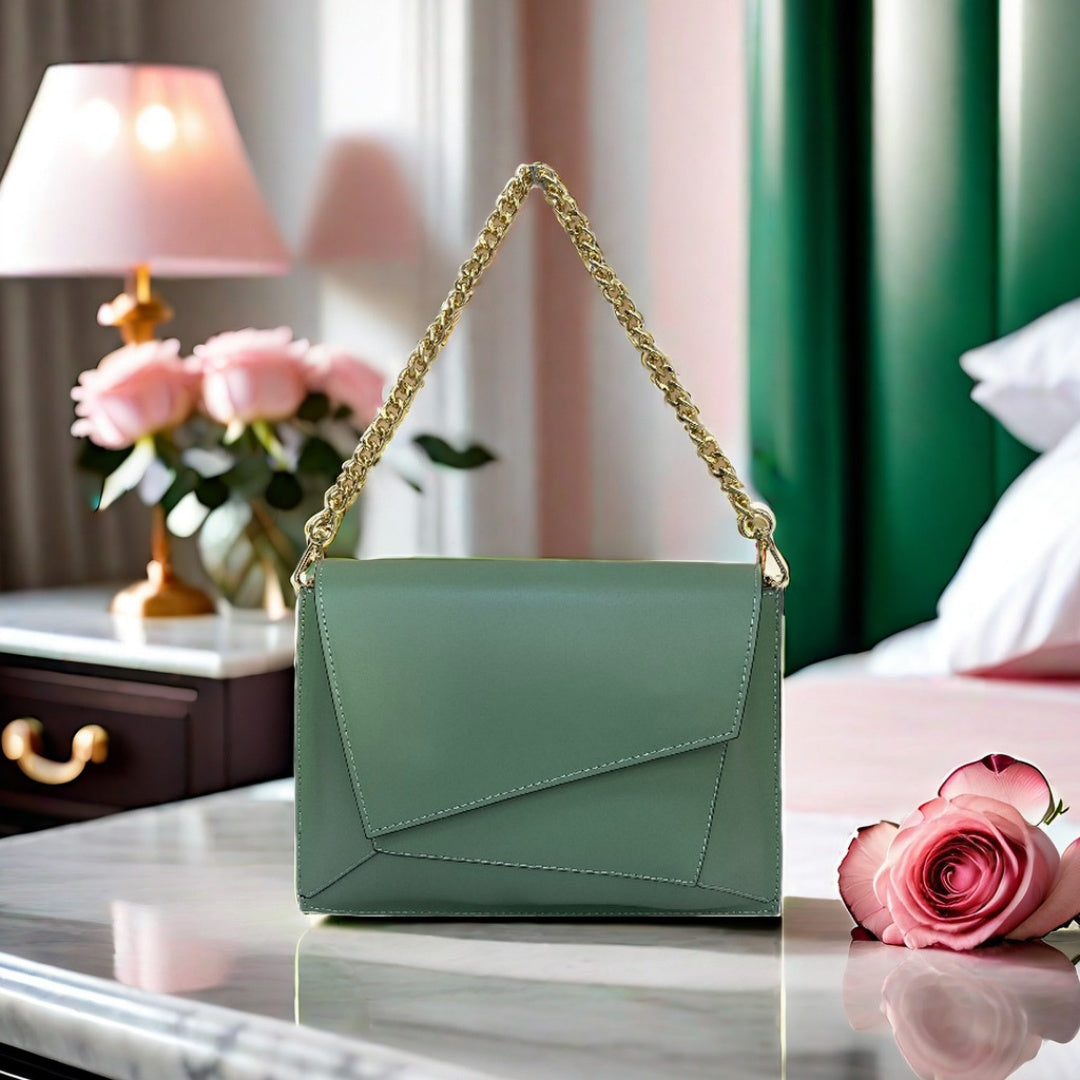 Olive Green Women's Shoulder Leather Crossbody Bag | Suitable for Travel And Commute |Best Gift for Halloween/Thanksgiving/Christmas