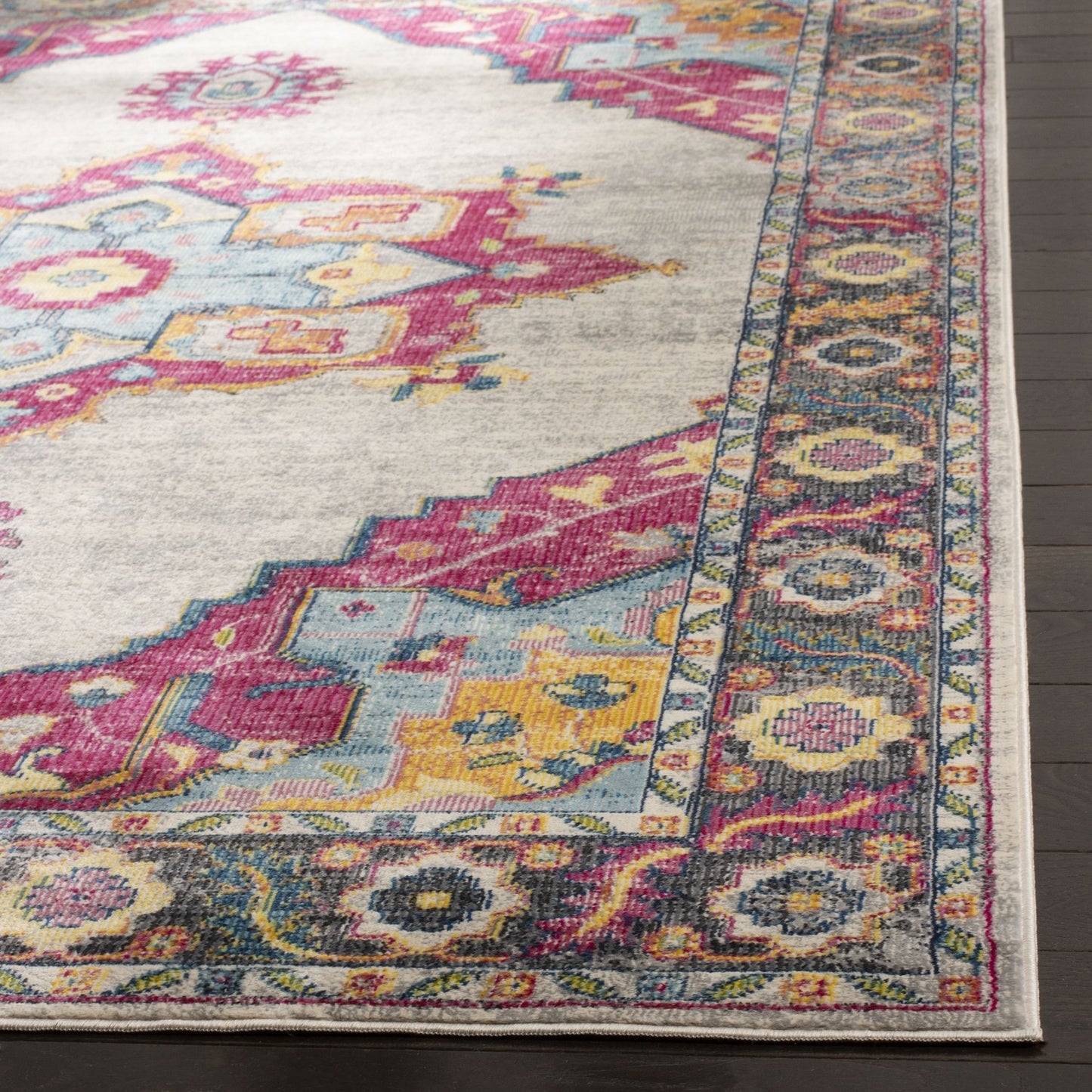 Indoor Power Loomed Easy Care Area Rug, Runner For Home Decor Rug for Living Room, Bedroom, Dining Room, Home Office, Basement