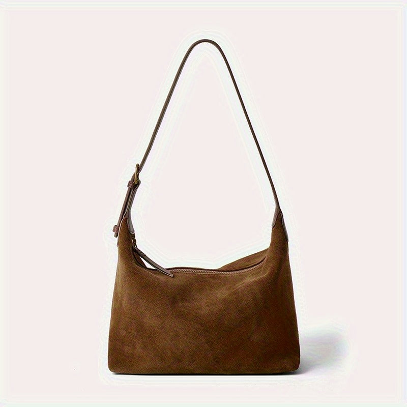 Cowhide Tote Bag for Women, Leather Large Capacity Crossbody Bag, Durable Women's Bag