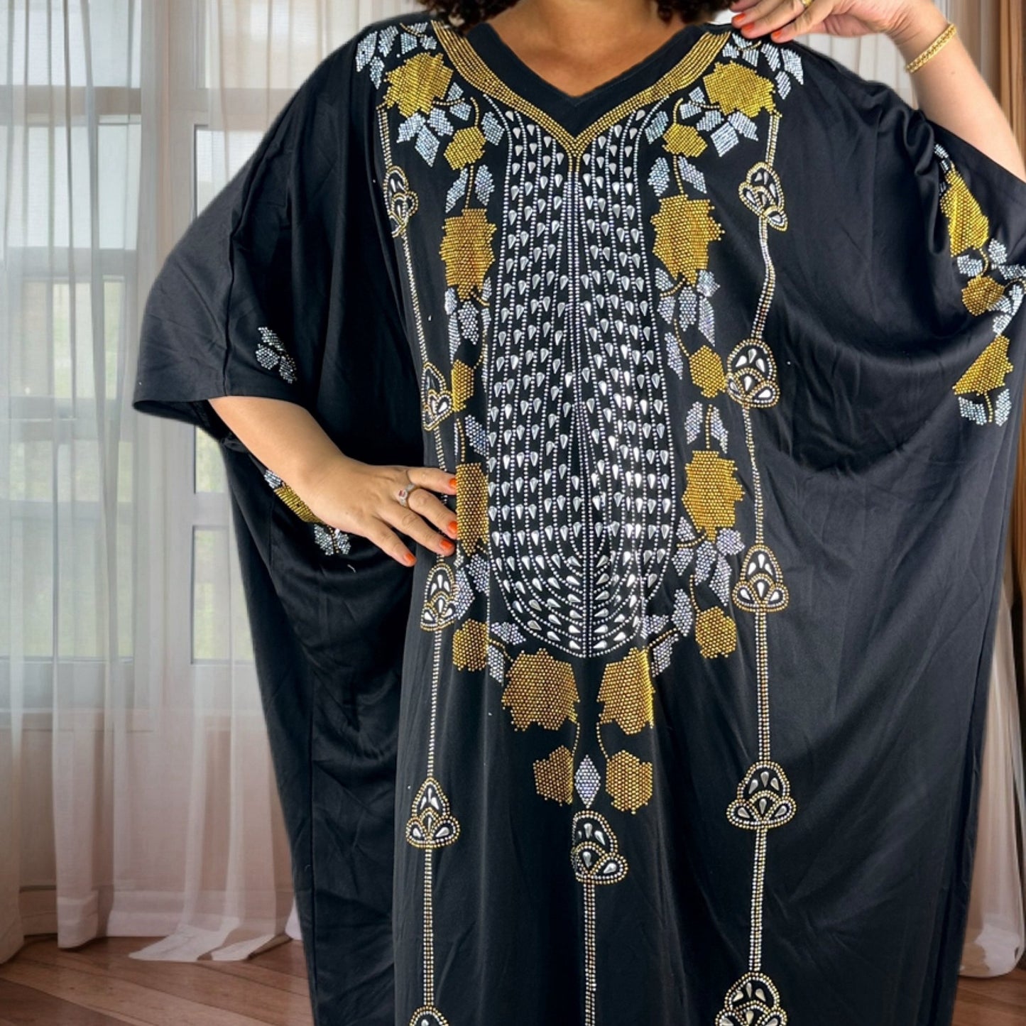 Oversized Long Arabic Abaya for Lady