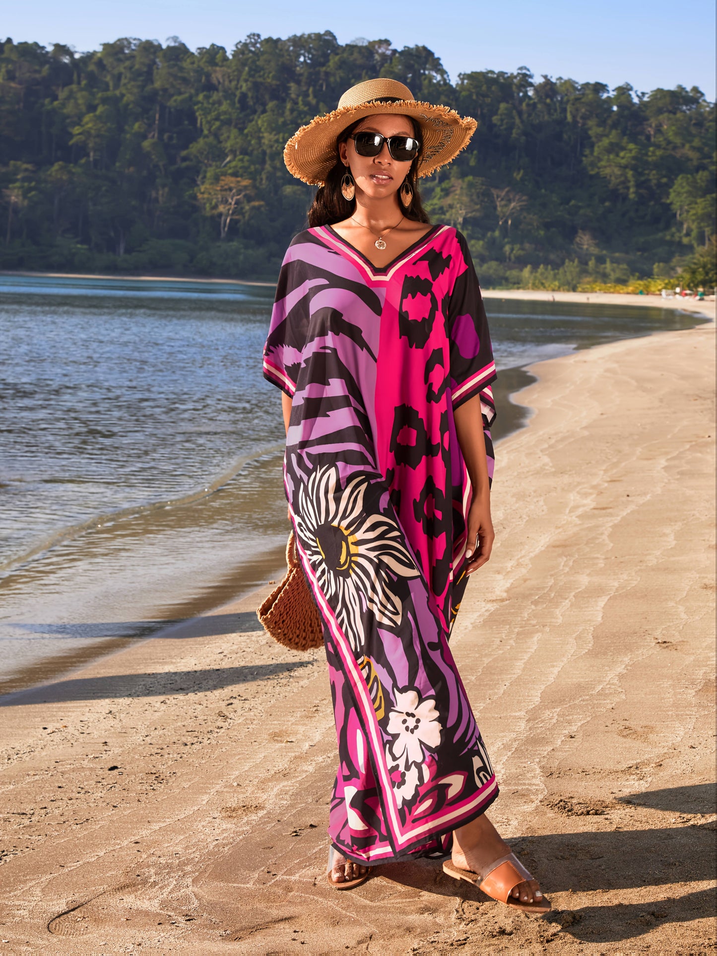Double Sided Women's Traditional Middle Eastern Dress