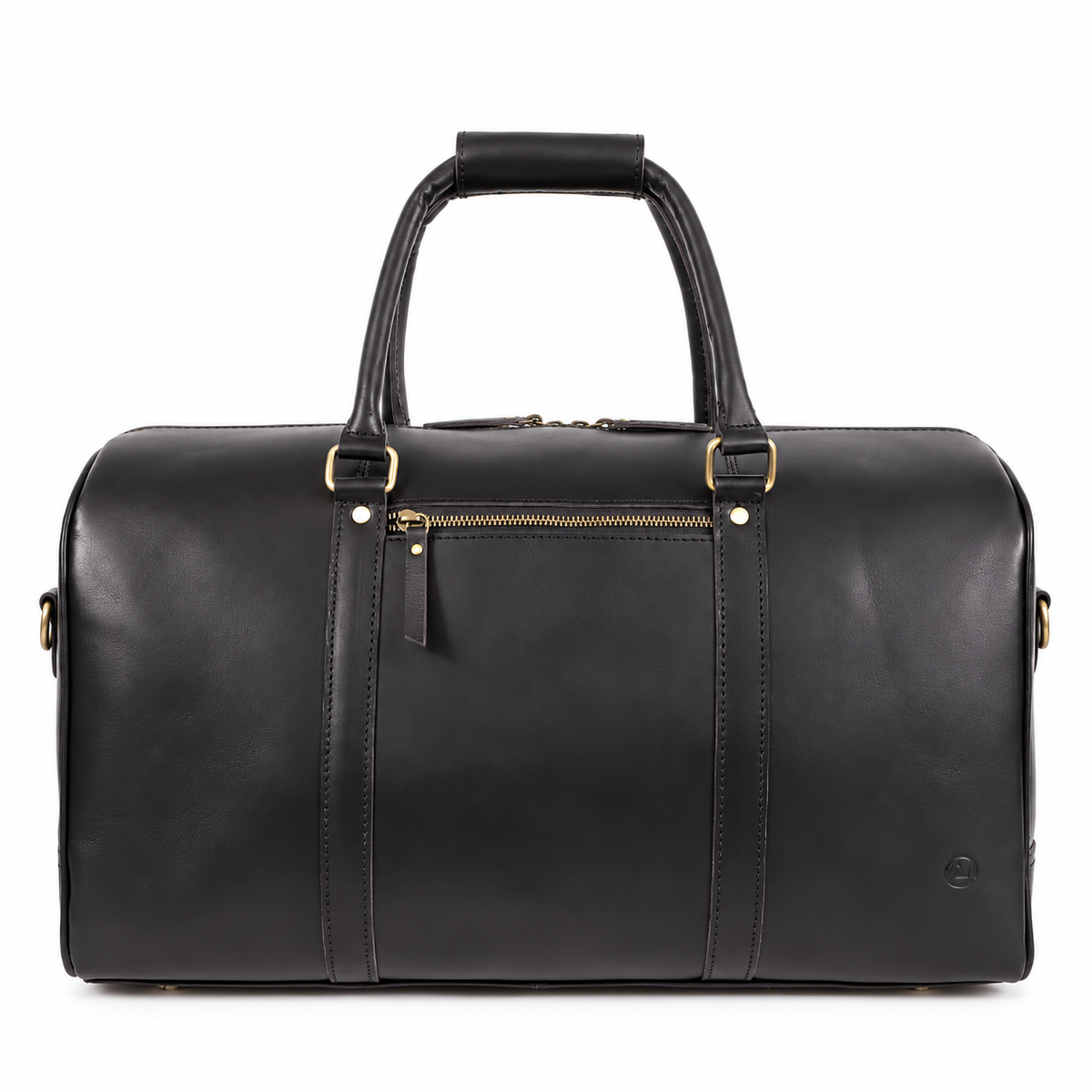 Classic Black Overnight Duffel Travel Bag