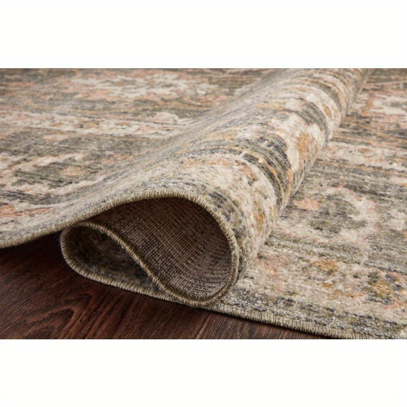 Rosemarie Sage Blush 5'0" x 5'0" Round Area Rug