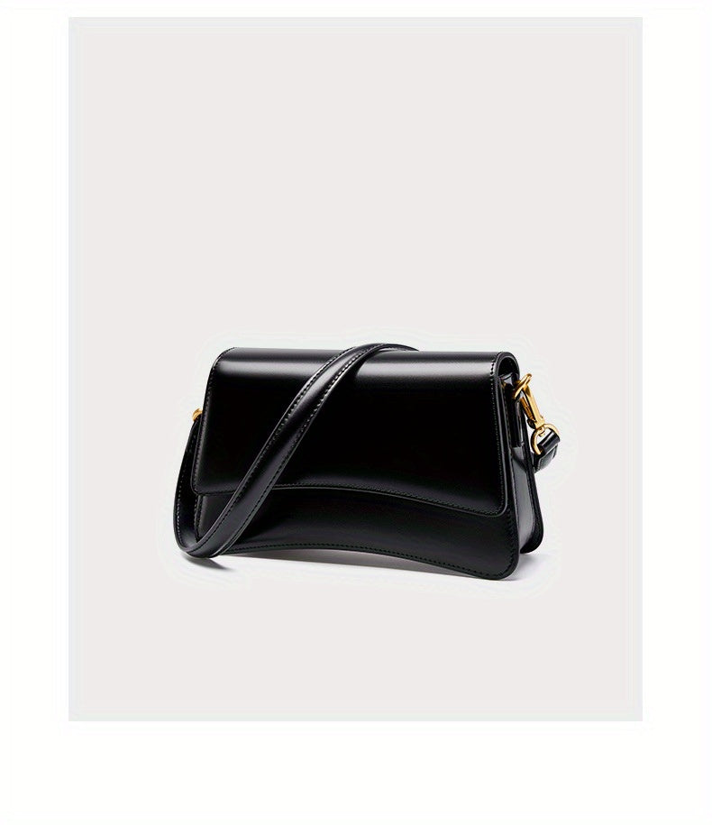 New Leather Bag High Quality Leather Single Shoulder Crossbody Shoulder Bag, 2025 New Versatile Underarm Bag for Women