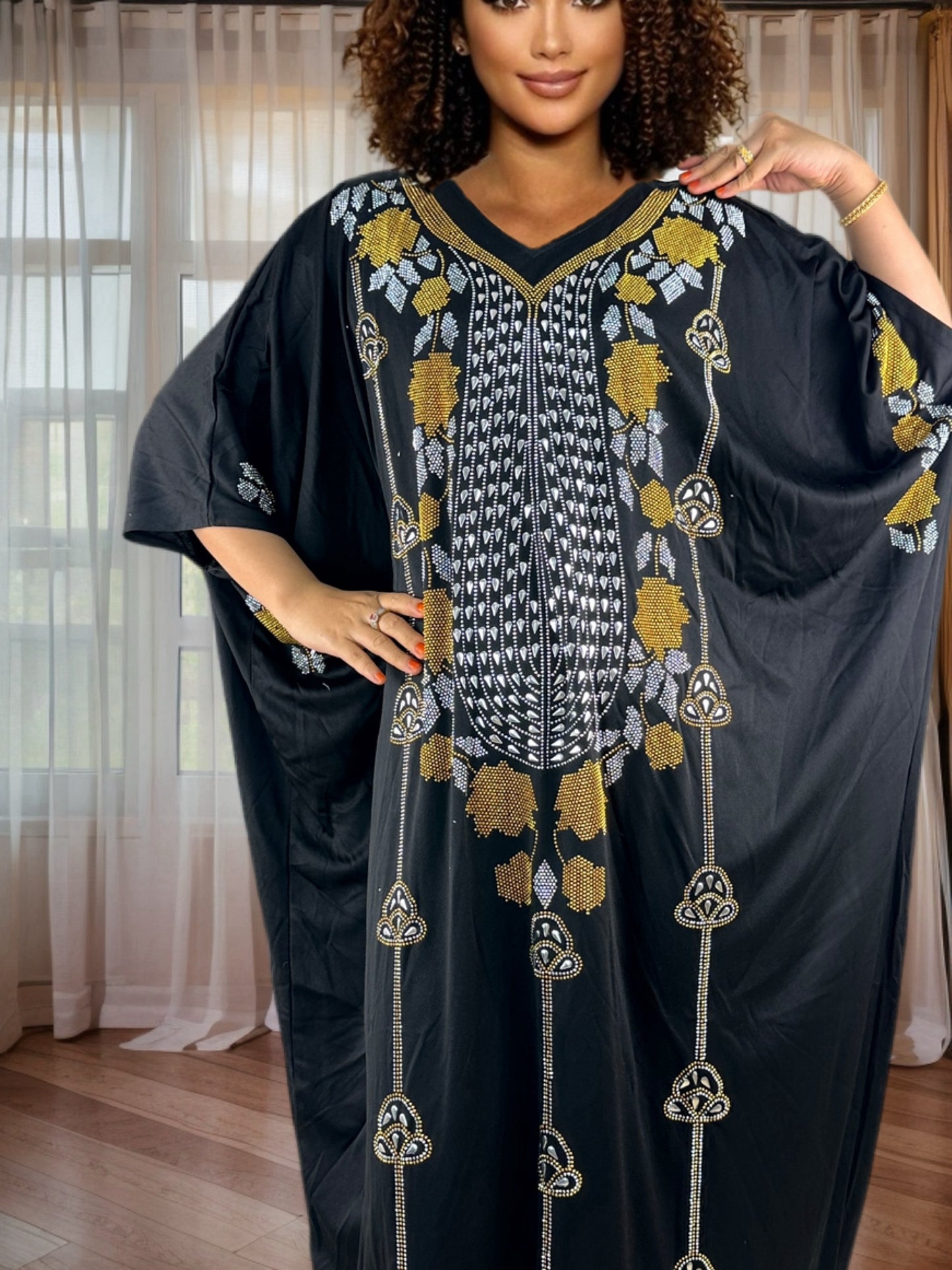 Oversized Long Arabic Abaya for Lady
