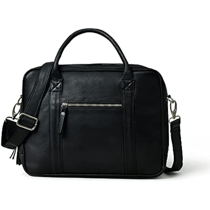 Leather Briefcases for Men and Women Travel Messenger Bag Laptop Bag Business Vintage Leather Best Office Satchel Bag
