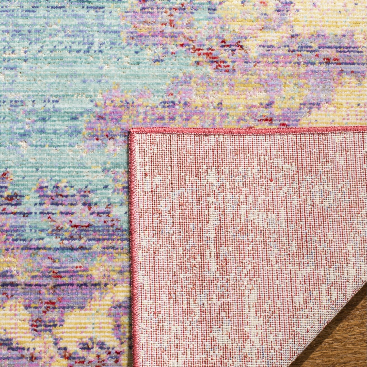 Blue Coloured Indoor Power Loomed Easy Care Medium Area Rug For Home Decor Rugs for Living Room, Bedroom, Dining Room, Home Office, Basement