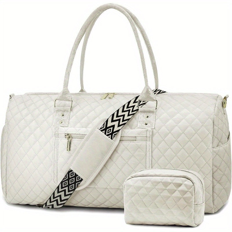 crossbody travel duffle bag Convertible Leather Duffle Bag for Travel, Gym & Weekend Trips