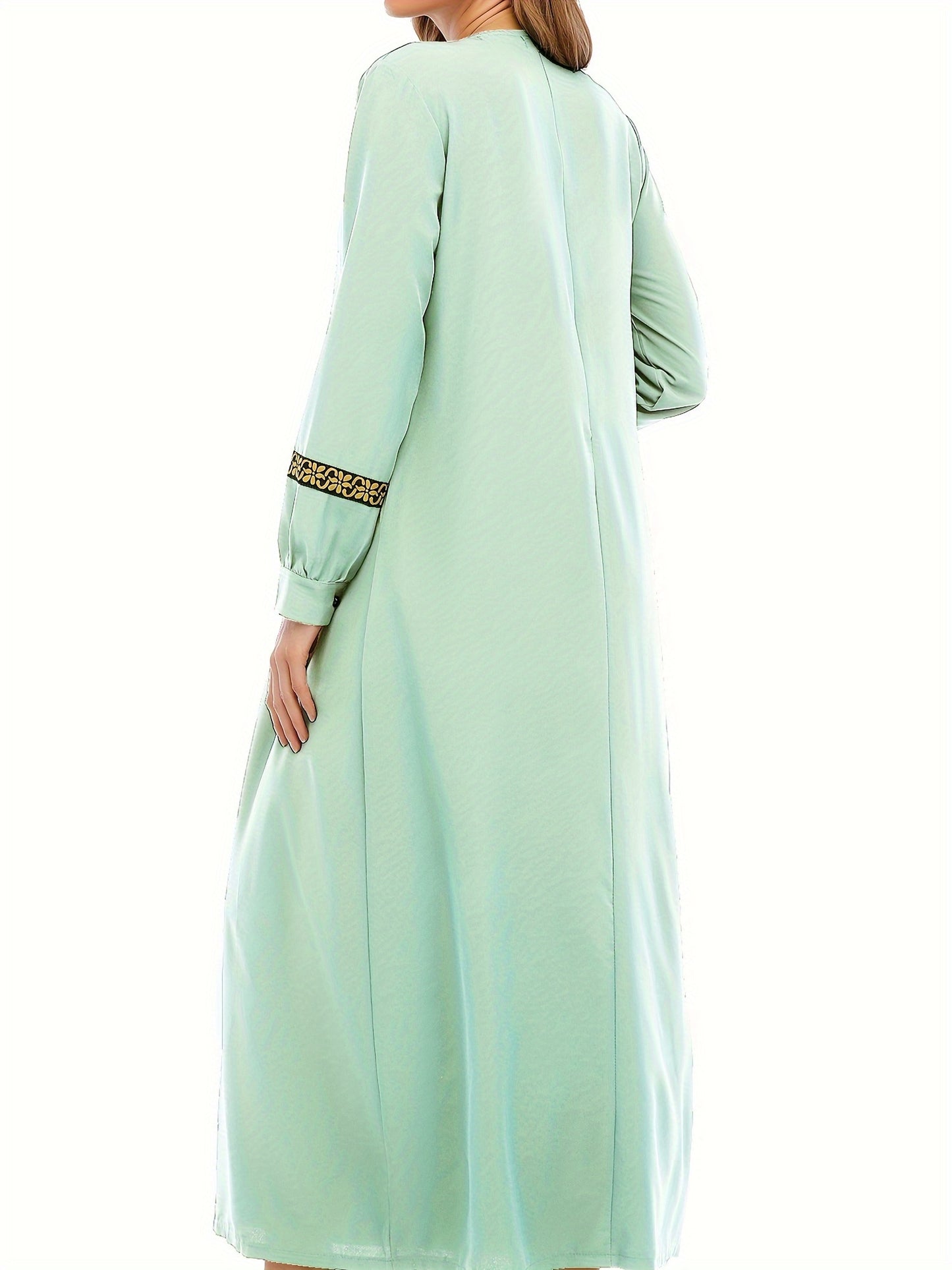 Women's Long Sleeve Muslim Pakistani Abaya
