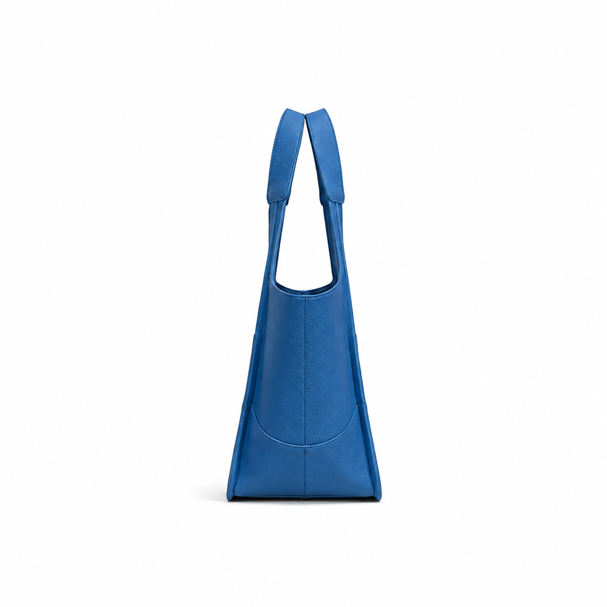 Dark Blue Structured Everyday Tote Bag
