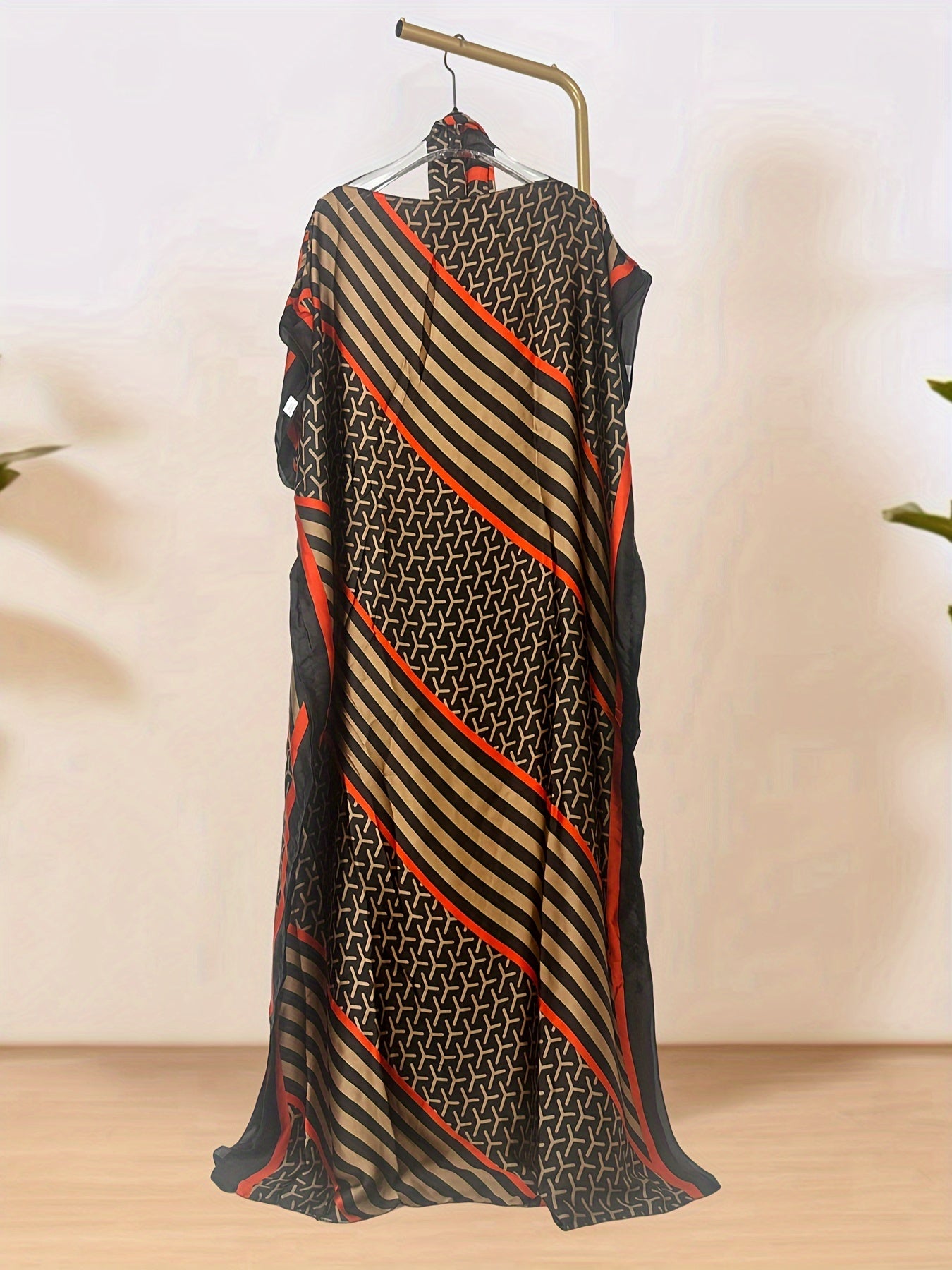 Middle Eastern Robe + Scarf | Kaftan Abaya
