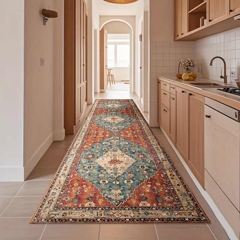 1pc Of Finely Processed Imitation Cashmere Rug, Fashionable And Simple Style Mat, Machine Washable, Anti Slip, Soft, Carpet Can Be Used for Bedroom, Dining Room, Living Room And Office Decoration