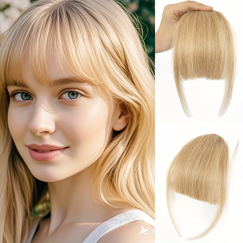 Clip In Bangs Real Human Hair Wispy Bangs Fringe With Temples Bangs Clip In Hair Extensions