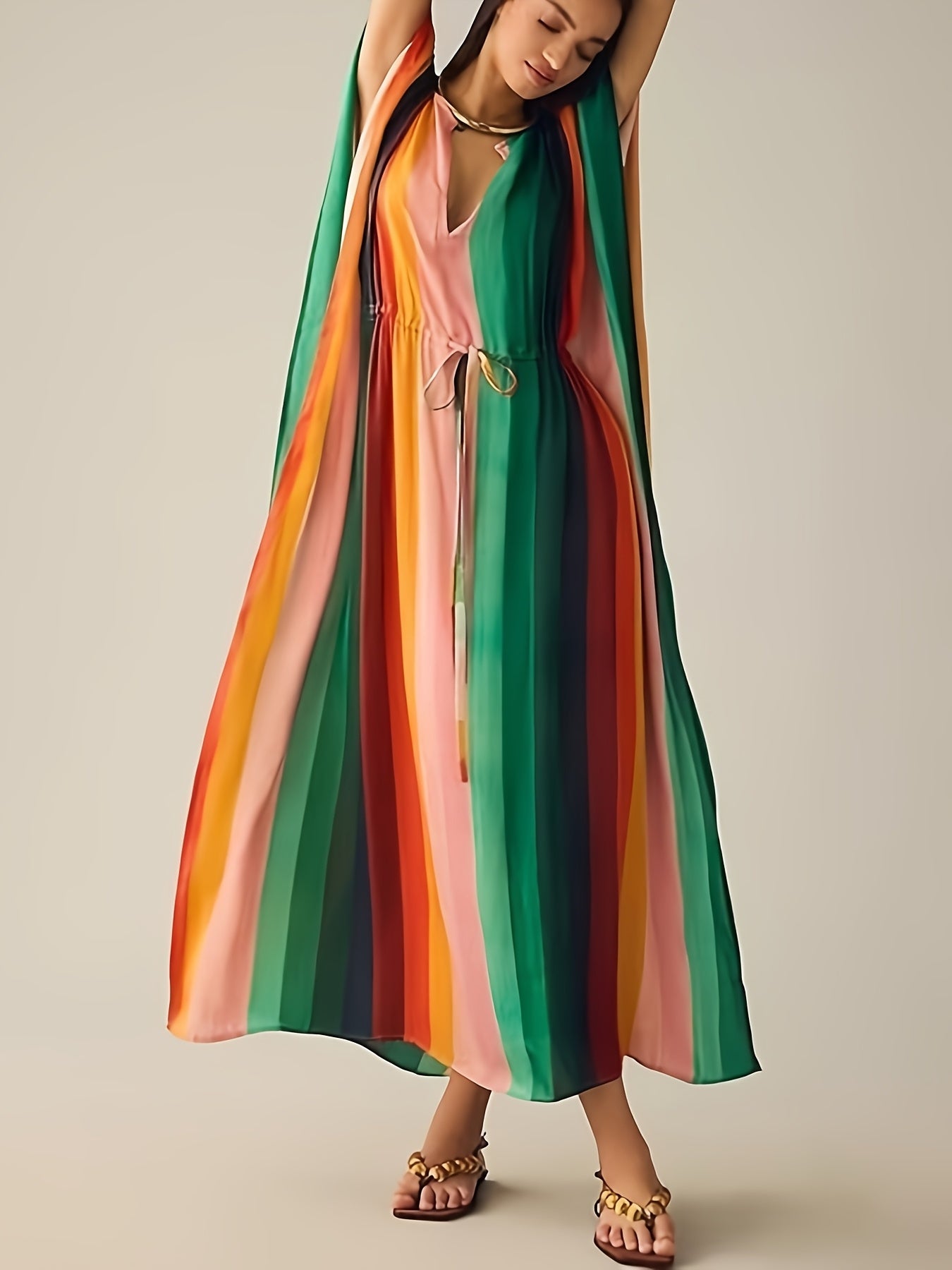 Swimsuit Coverup for Women Kaftan Dresses Bathing Suit Cover Ups Plus Size Caftan Vacation Outfits Colorful