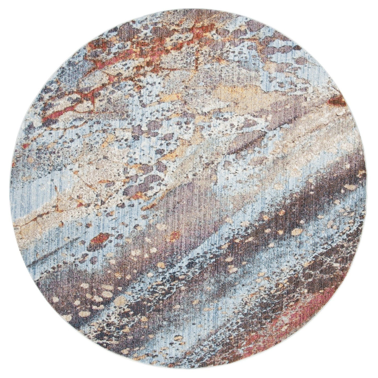 SAFAVIEH Monray Collection MNY617 Indoor Power Loomed Easy Care Area Rug For Home Decor Rug for Living Room, Bedroom, Dining Room, Home Office, Basement