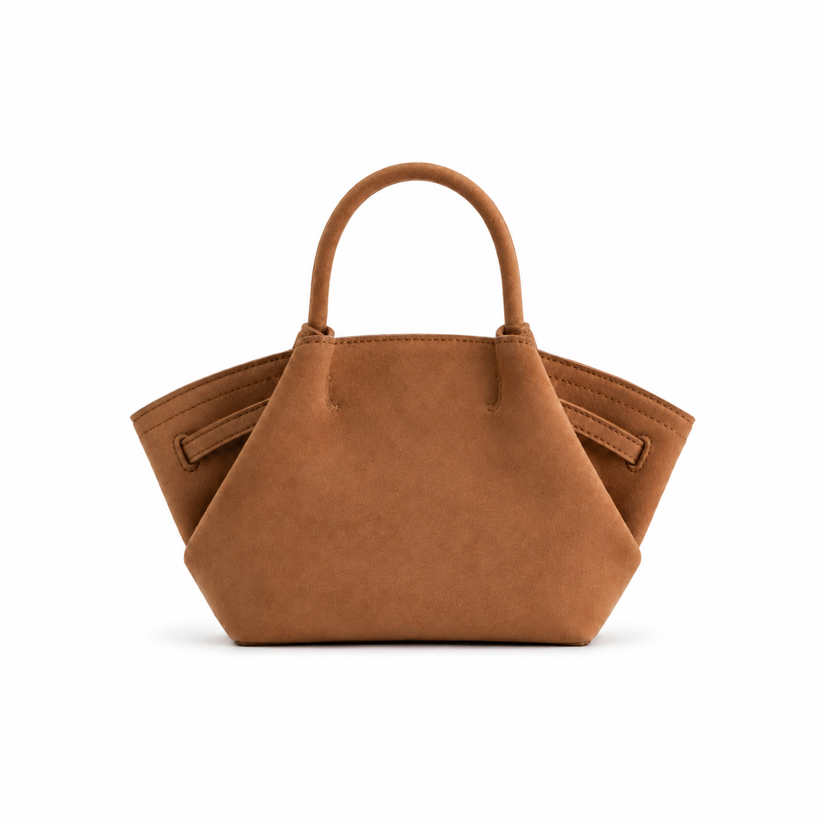 Women’s Suede Winged Top-Handle Handbag