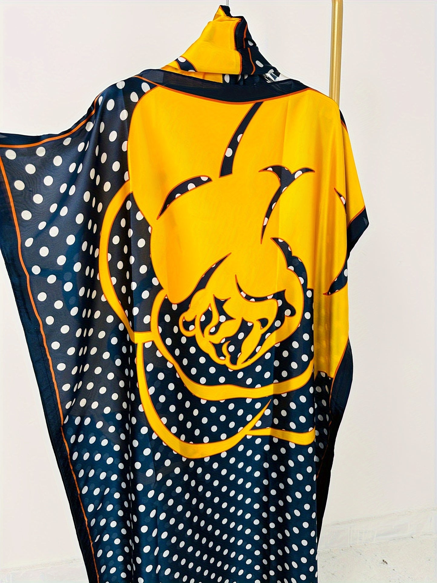 Middle Eastern Robe + Scarf | Kaftan Abaya