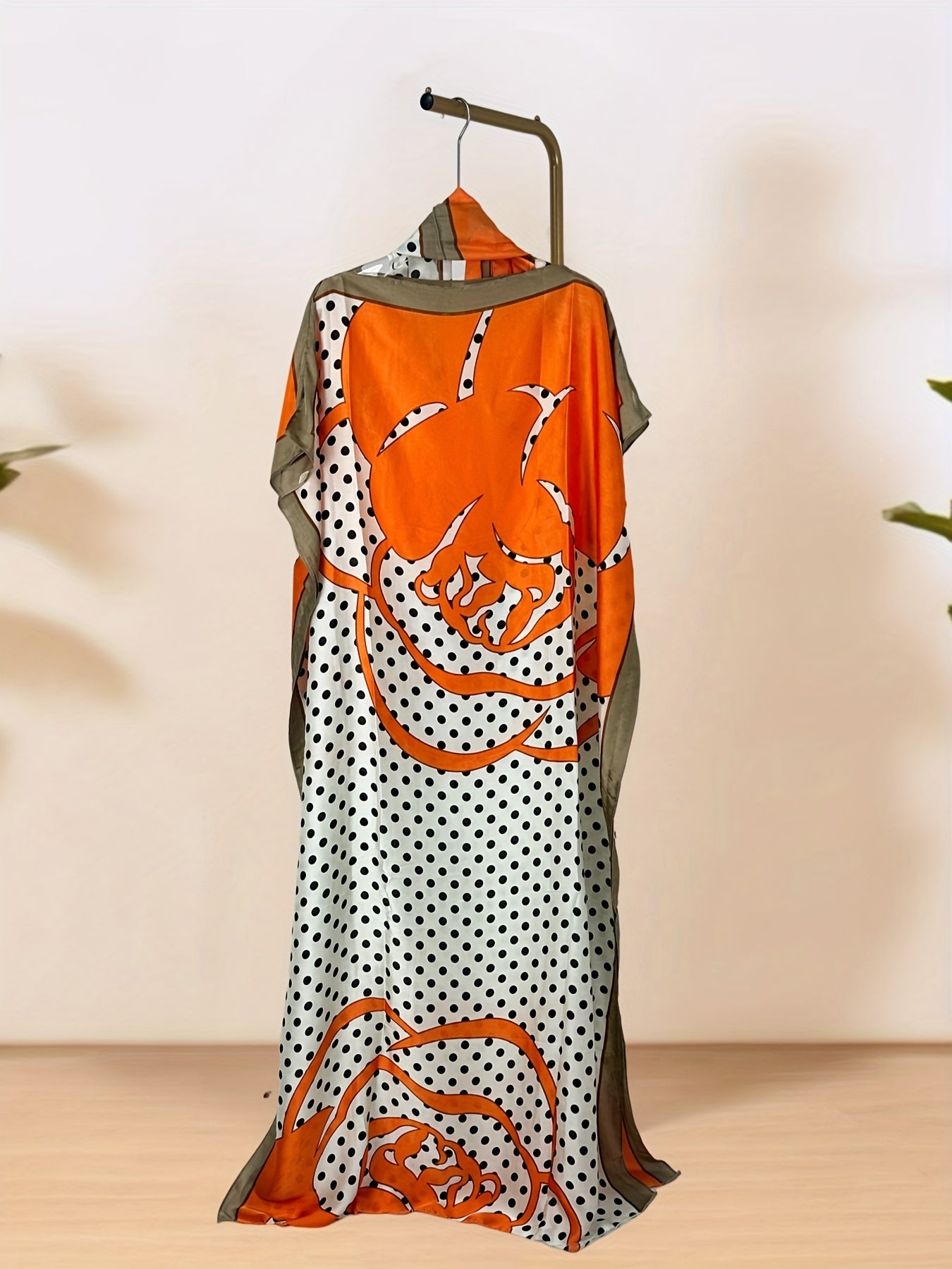 Middle Eastern Robe + Scarf | Kaftan Abaya