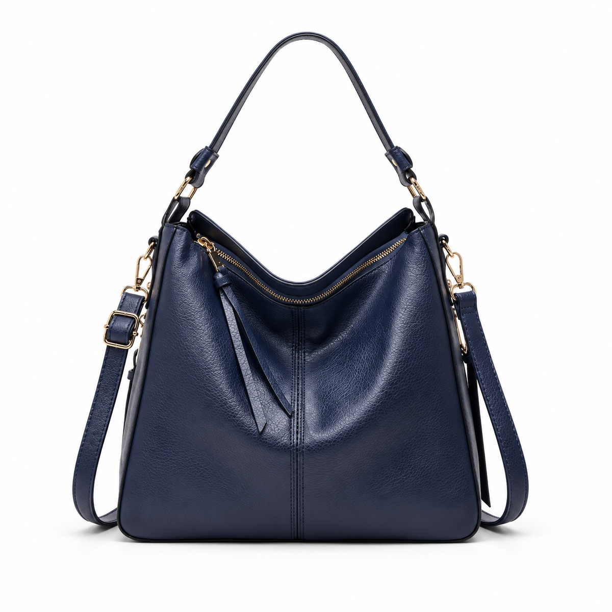 Navy Blue Hobo Shoulder Crossbody Bag