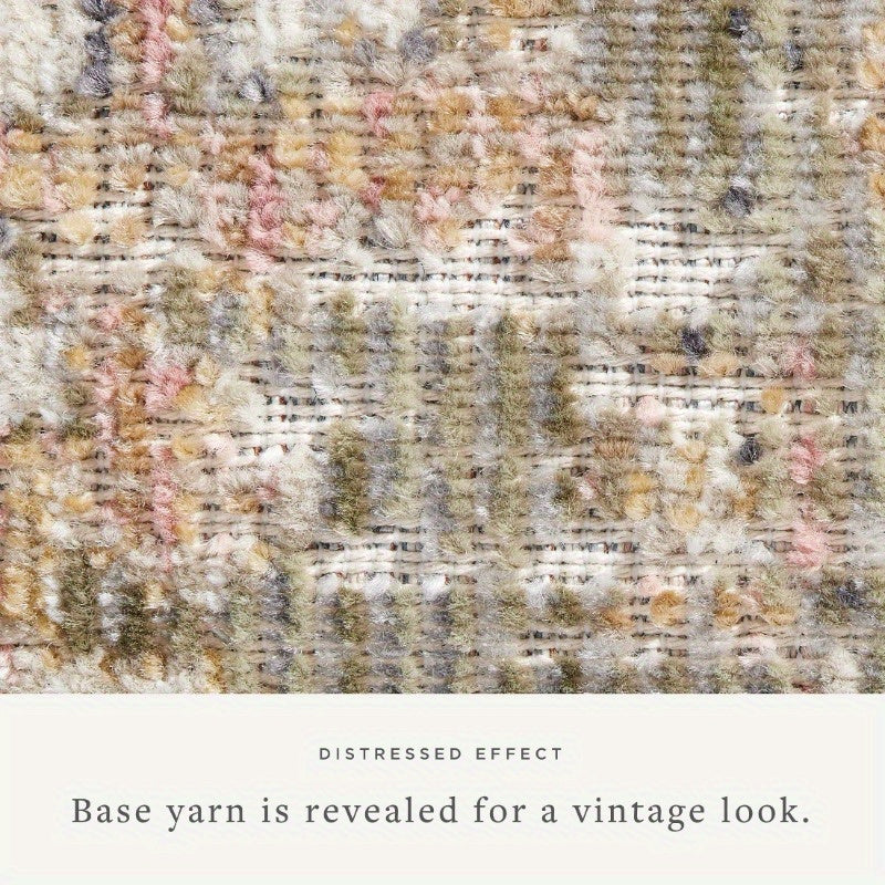 Rosemarie Sage Blush 5'0" x 5'0" Round Area Rug