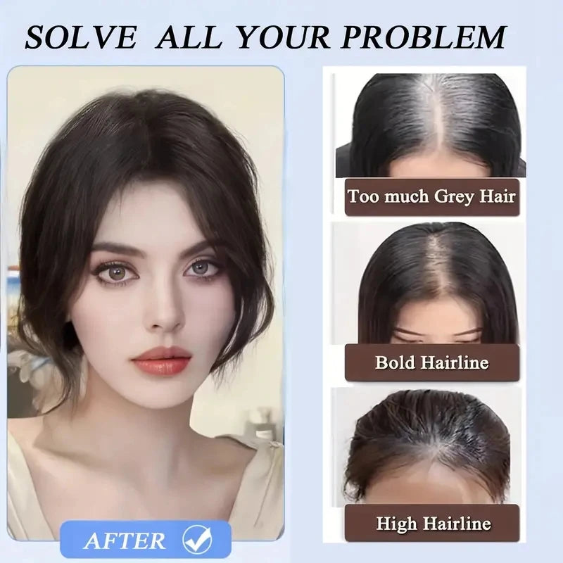 Hair Bangs With Sideburns Clip In
