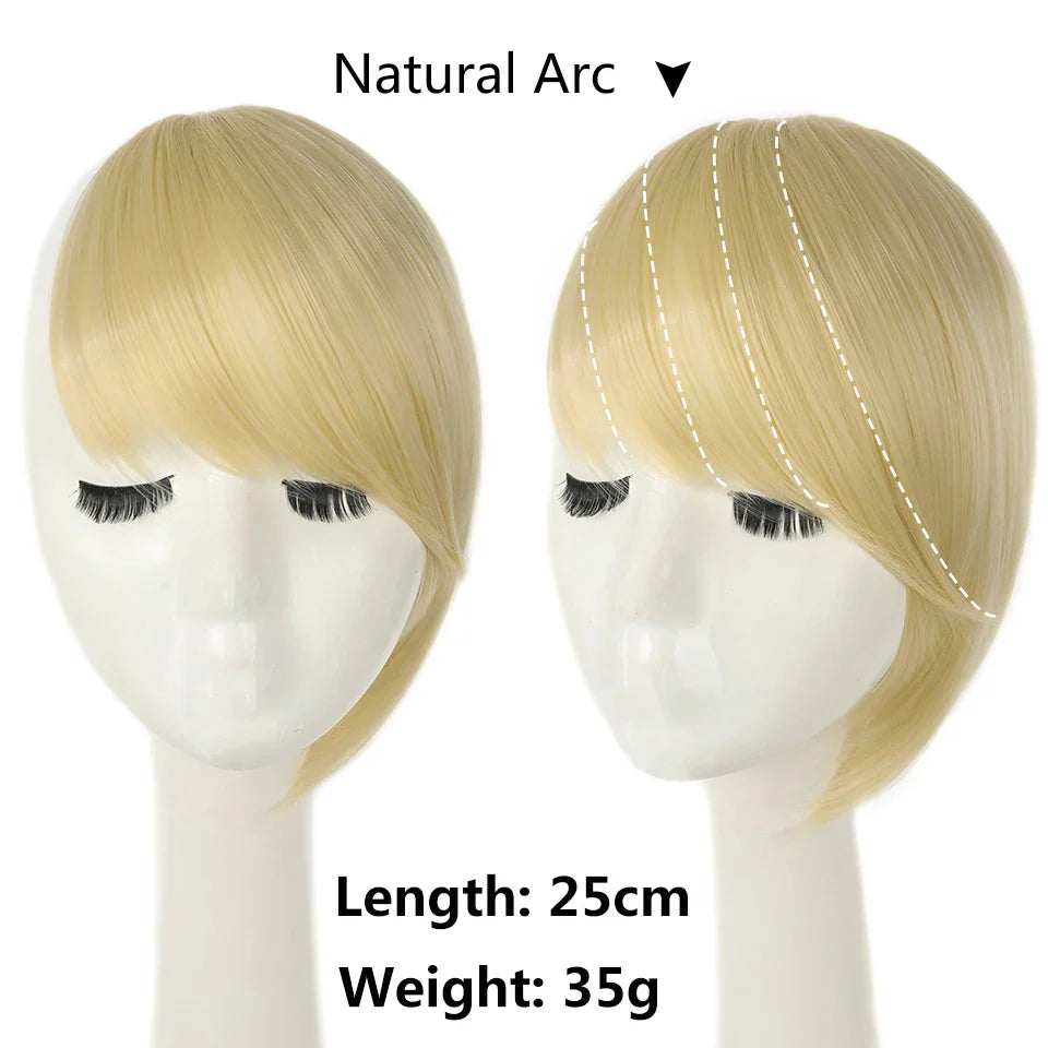 Black Side Bangs Hair Extensions