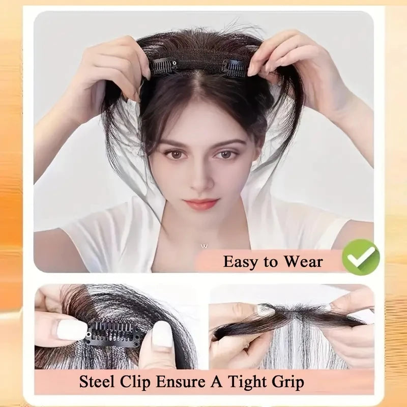 Hair Bangs With Sideburns Clip In