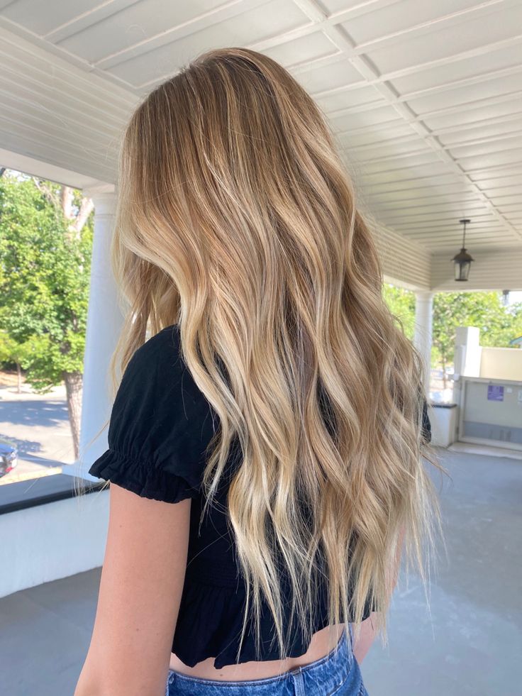 Synthetic Wavy Ombre Blonde Clip Extension