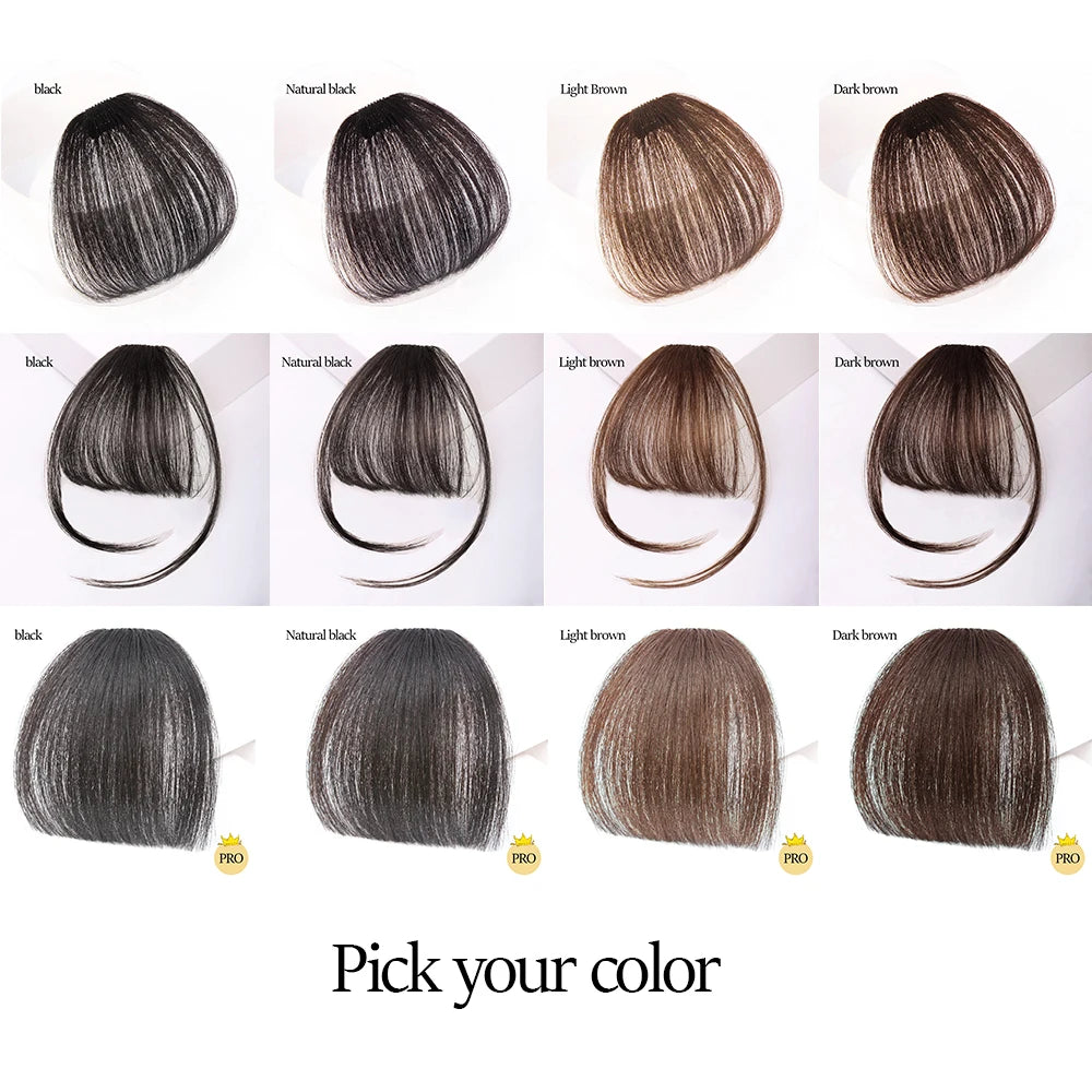 Black Wispy Hairpieces