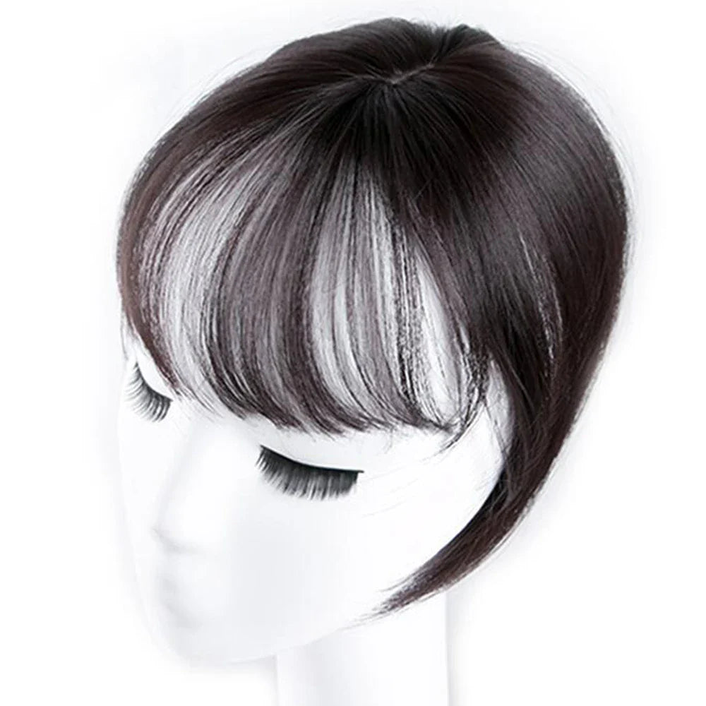 Black Hair Fringe Clip Bangs